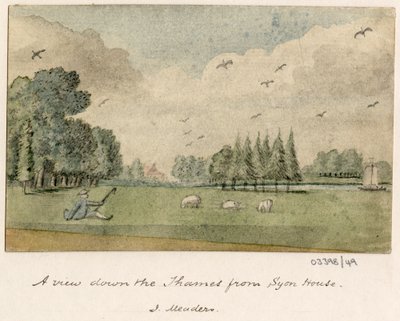 Eine Serie von Skizzen, Ansichten in Großbritannien, dem Kontinent und Amerika 1772-1778 (Aquarell) von British School