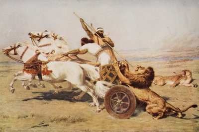 Nimrod, ein mächtiger Jäger, Illustration aus 