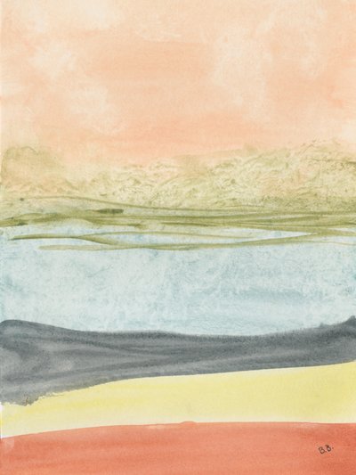 Abstrakte Horizontschichten von Bronwyn Baker