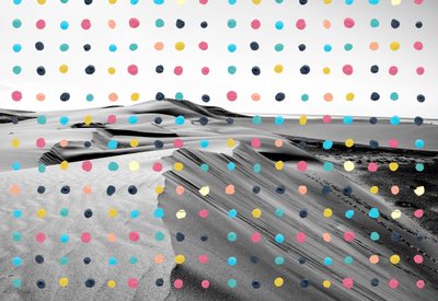 Moderne Wüstendots von Bronwyn Baker