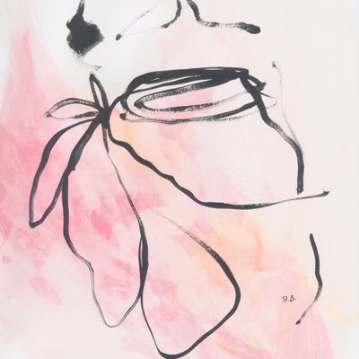 Sanfte Rosa Blüte von Bronwyn Baker