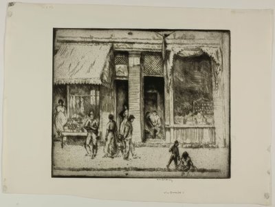 Die Klatschbasen von Bror Julius Olsson Nordfeldt