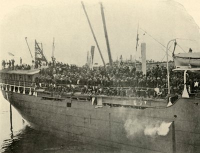 Matteawan Docking, Nachmittag des 9. Juni, Spanisch-Amerikanischer Krieg, 1898, 1899 von Burr McIntosh