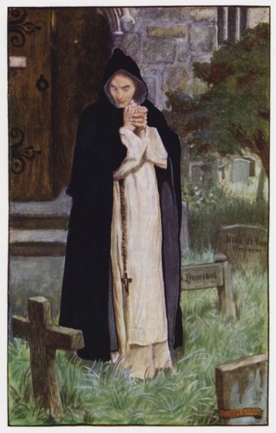 Illustration für The Cloister and The Hearth von Charles Reade von Byam (after) Shaw