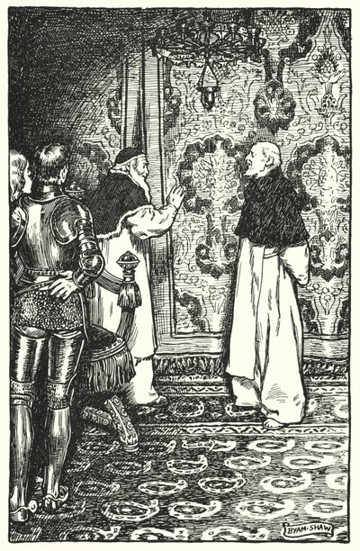 Illustration für The Cloister and The Hearth von Charles Reade von Byam (after) Shaw