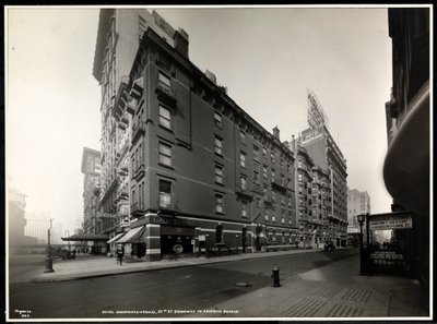 Das Hotel Woodward, Broadway und 55th Street, New York, 1920 von Byron Company
