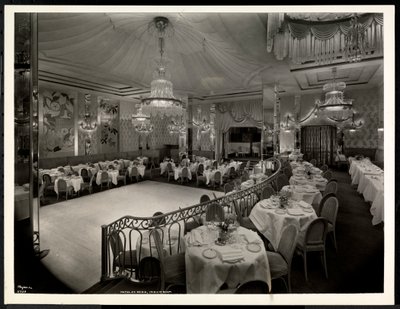 Der Iridium-Raum im Hotel St. Regis, 1937 von Byron Company