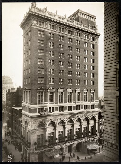Das Ritz-Carlton Hotel, Philadelphia, 1913 von Byron Company