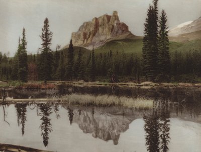 Castle Mountain von Byron Hill Harmon