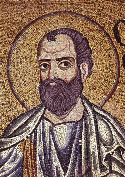 Der Prophet Maleachi (Detail) von Byzantine Byzantine