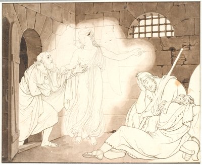 Peters Befreiung aus dem Gefängnis von C.G. Kratzenstein Stub