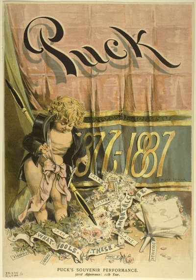 Pucks Souvenirvorstellung, aus Puck von C. Jay Taylor