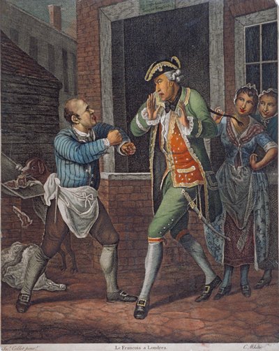 Le Francois a Londres, 1770 von C White