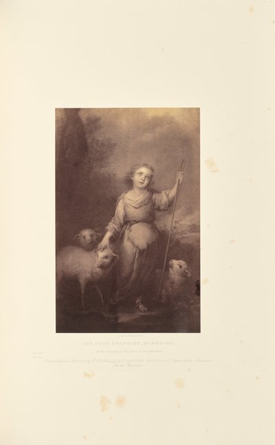 Der gute Hirte, von Murillo von Caldesi and Montecchi