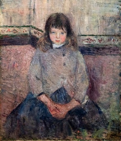 Félix Pissaro in einem Rock von Camille Pissarro