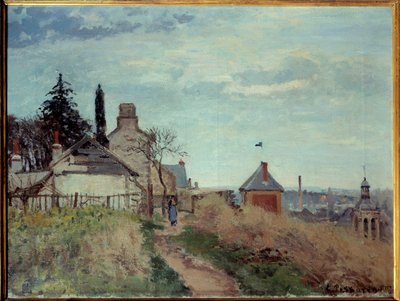 Das Justizpalast in Pontoise von Camille Jacob Pissarro