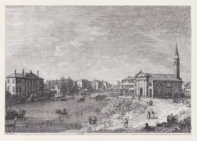 In Dolo, aus der Serie Vedute von Canaletto (Giovanni Antonio Canal)