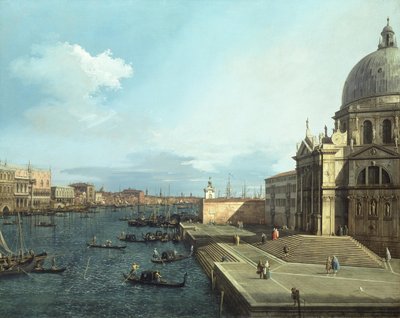 Canaletto - Santa Maria della Salute, 1738-42 von Canaletto