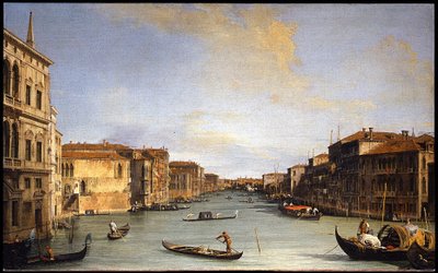Ansicht des Canal Grande von Canaletto