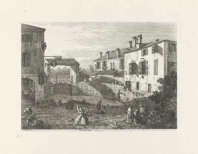 Le porte del Dolo von Canaletto