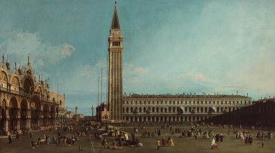 Der Markusplatz, Venedig von Canaletto