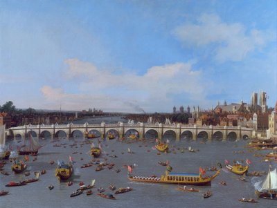 Westminster Bridge mit der Lord Mayor