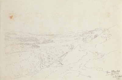 Von Elton Hill in der Nähe von Clevedon, 6. September 1845 von Capt. Thomas Hastings