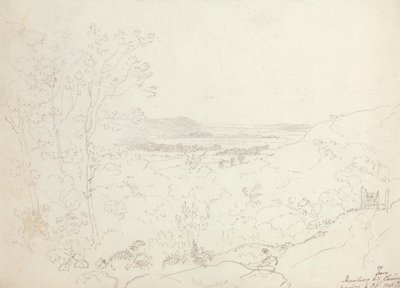 Von Strawberry Hill, Clevedon, Samstag, 6. September 1845 von Capt. Thomas Hastings