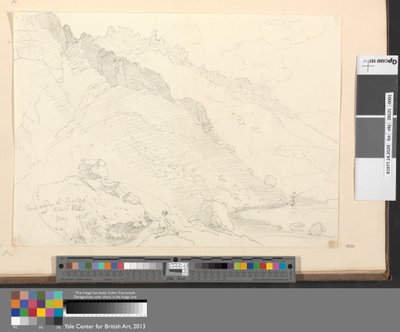 Unter den Screes am Wast Water, Mai 1836 von Capt. Thomas Hastings