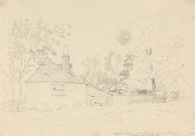 Milfield Ställe, East Cowes, 15. Juni 1828 von Capt. Thomas Hastings