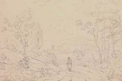 In der Nähe von Newport, Isle of Wight, Februar 1826 von Capt. Thomas Hastings