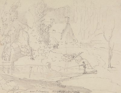 In der Nähe von Saint Lawrence, Isle of Wight, Dezember 1826 von Capt. Thomas Hastings