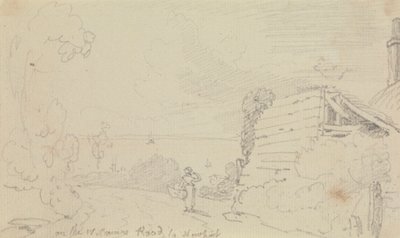 Auf der West Cowes Straße nach Newport von Capt. Thomas Hastings