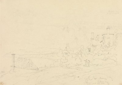 Sandown Bay, Isle of Wight, August 1828 von Capt. Thomas Hastings
