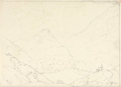 Die Kiefer von Borrowdale, Samstag, 27. Juni 1835 von Capt. Thomas Hastings