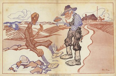 Illustration für Le Rire von Caran d Ache