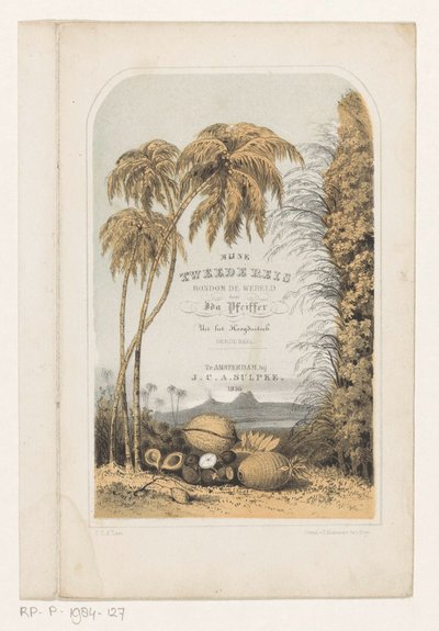 Tropische Landschaft von Carel Christiaan Antony Last