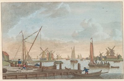 Die Zaan bei Wormerveer, ca. 1790 von Carel Frederik Bendorp (I)