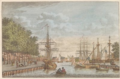 Haven van Middelburg, ca. 1790 von Carel Frederik Bendorp (I)