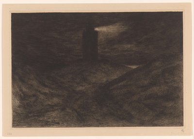 Leuchtturm von Katwijk von Carel Nicolaas Storm van 