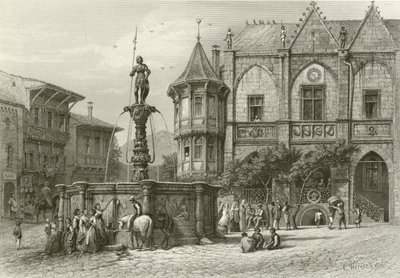 Das Rathaus, Hildesheim von Carl Friedrich Heinrich Werner