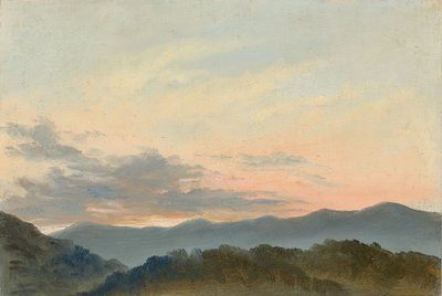 Wolkenstudie von Carl Gustav Carus
