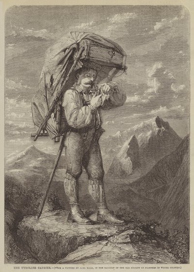 Der Tiroler Träger von Carl Haag
