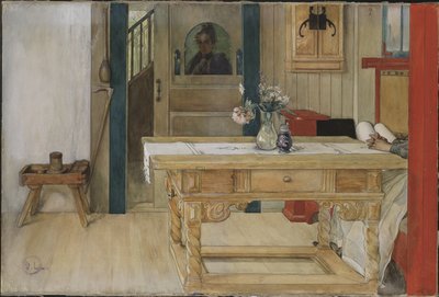 Sonntagsruhe von Carl Larsson