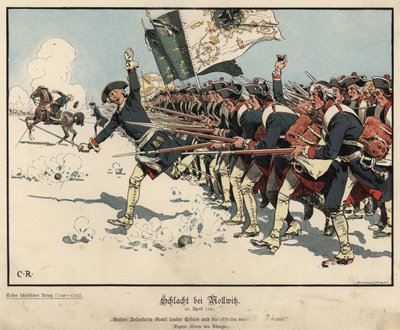 Schlacht bei Mollwitz von Carl Röchling
