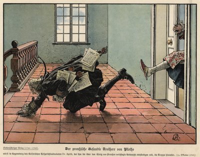 Der preußische Gesandte Freiherr von Plotho von Carl Röchling
