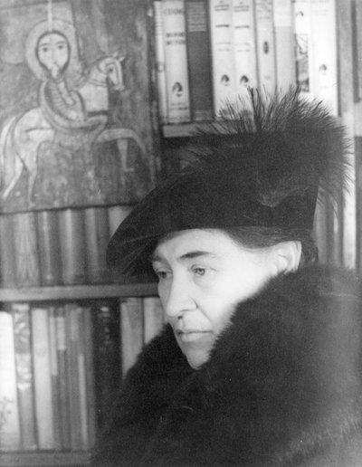 Willa Cather (1873-1947) 22. Januar 1936 (s/w Foto) von Carl Van Vechten