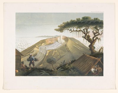 Vulkan Gede in West-Java von Carl Wilhelm Mieling (possibly)