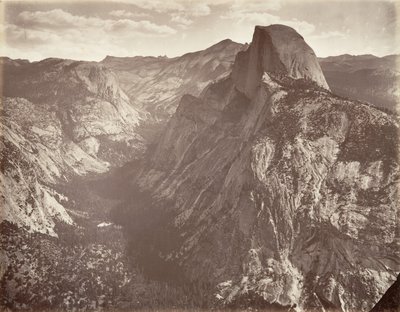 Südkuppel, 6.000 Fuß von Carleton E. Watkins.
