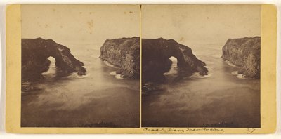 Küstenansicht. Mendocino. von Carleton Watkins